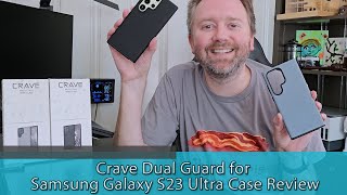LUXURY LOOKING PHONE CASE - Crave Dual Guard for Samsung Galaxy S23 Ultra Case Review by PureReviews 417 views 2 weeks ago 3 minutes, 11 seconds