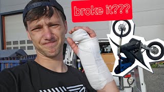 brand new STARK unpack and first test ride!!!