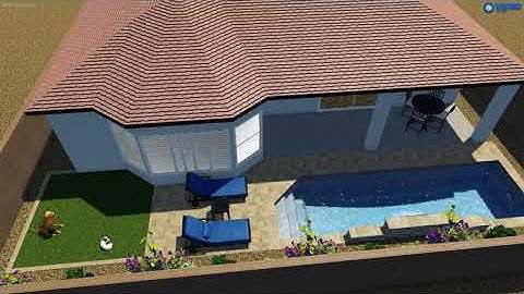 Yokley Backyard Project- Thunderbird Pools and Spas- ThunderScapes