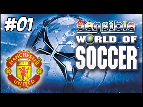 SENSIBLE WORLD OF SOCCER 96/97 | PART 1 | MAN UNITED PLAYTHROUGH | RETRO GAMING