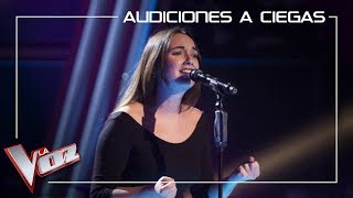 Video thumbnail of "Marina Damer canta 'Lo saben mis zapatos' | Audiciones a ciegas | La Voz Antena 3 2019"