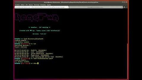 HomePwn. Bluetooth Spoofing