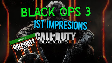 Black Ops Beta 3 First Impressions (Xbox One)