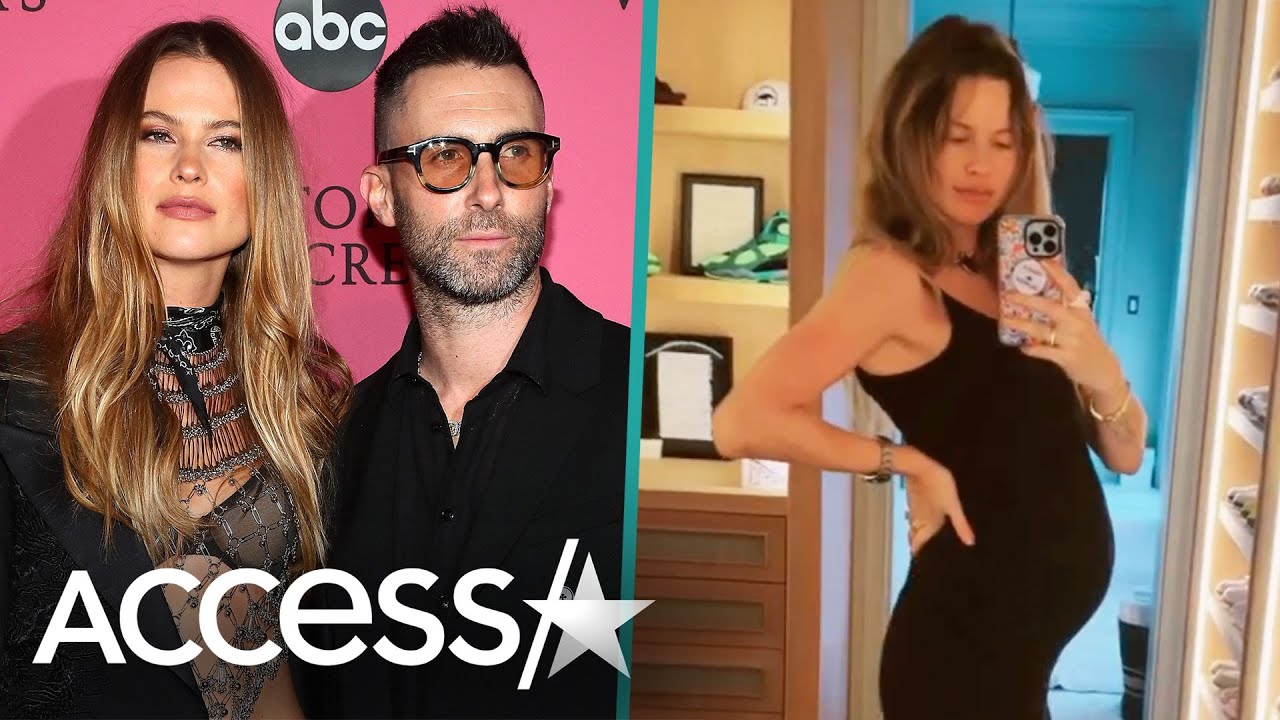 Behati Prinsloo Shows Off Baby Bump After Adam Levine Scandal
