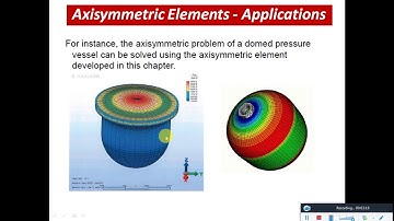 FEA U4 AXISYMMETRIC ELEMENTS  STIFFNESS MATRIX   PART 1 by               A Thamarai Selvan