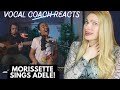 Vocal Coach Reacts: MORISSETTE AMON ‘Easy On Me’ Adele Cover live!