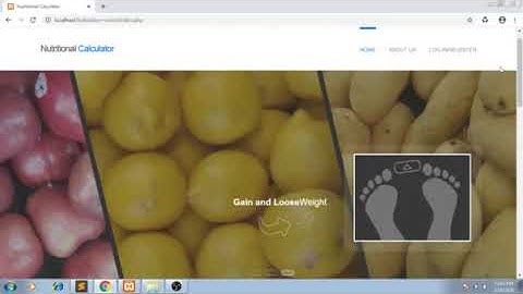 APLIKASI KALKULATOR NUTRISI BERBASIS WEB.