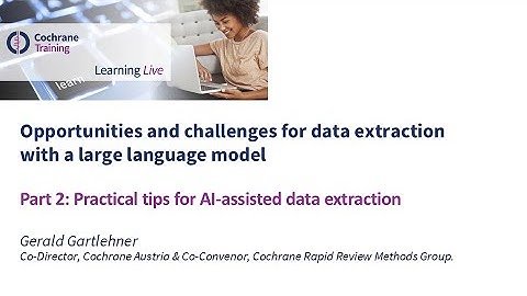 Part 2: Practical tips for AI-assisted data extraction