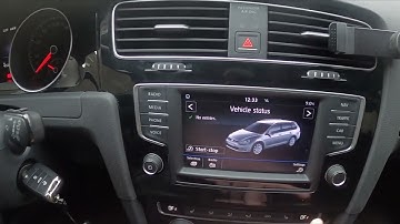 How to Enable or Disable Driver Alert System in Volkswagen Golf VII ( 2012 - 2020 )