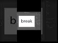 BREAK TEXT EFFECT IN ADOBE ILLUSTRATOR