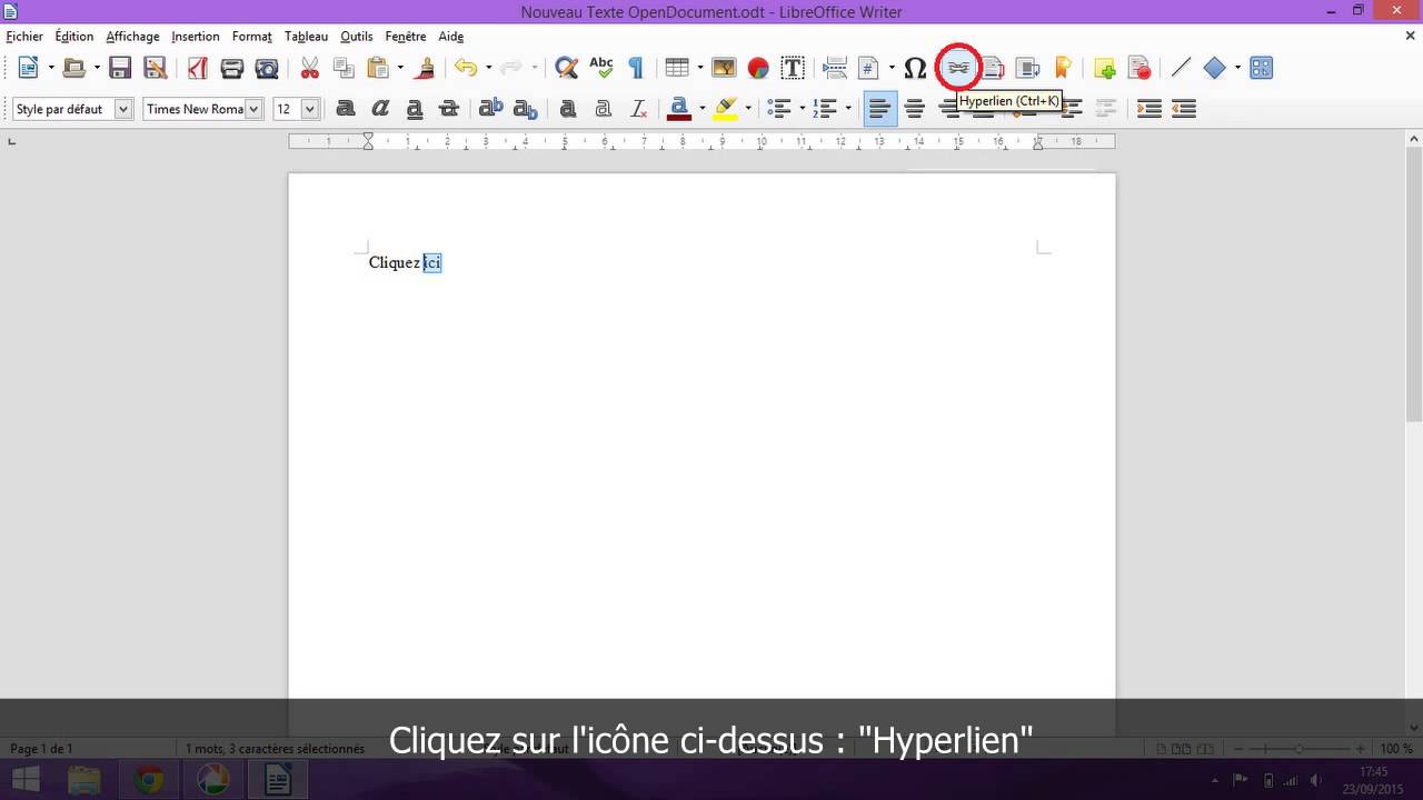 Tuto Comment Creer Un Lien Hypertexte Youtube