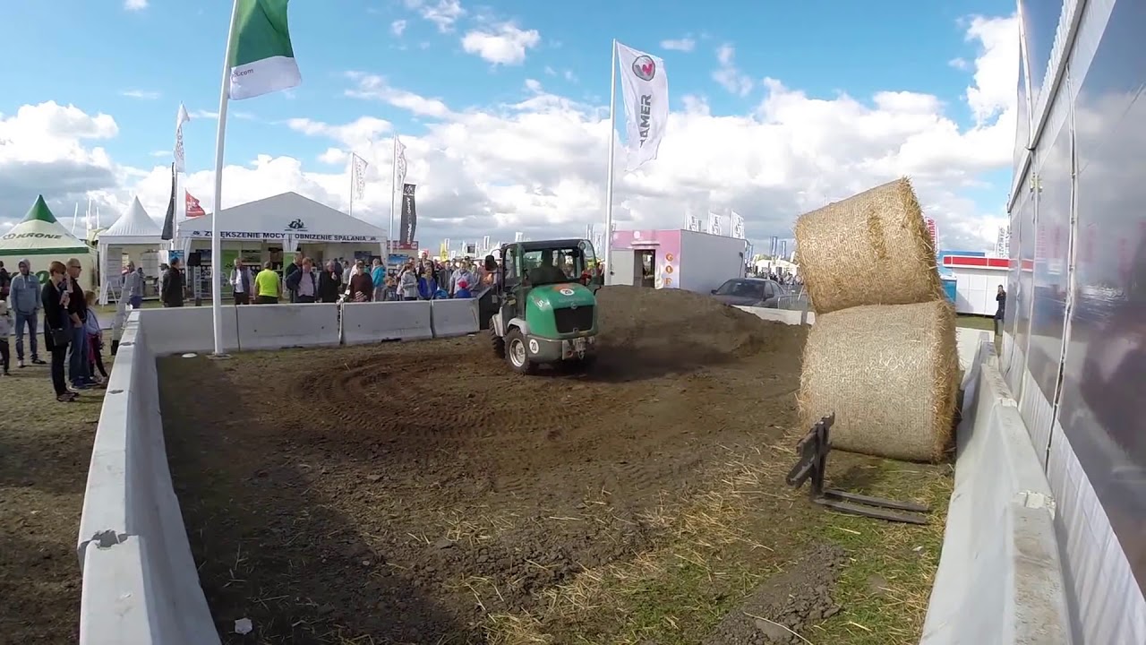🔴🔴🔴 Ładowarka Kramer KL 12 5  test stabilności 🔴Agro Show Bednary 2015🔴🔴 [Korbanek]