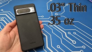 ULTRA Thin PREMIUM case for Google Pixel 8 &amp; 8 Pro - Thinborne Aramid Fiber