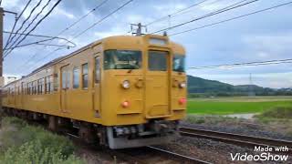 2022.7.27 普通列車 115系 N-07編成 山陽本線