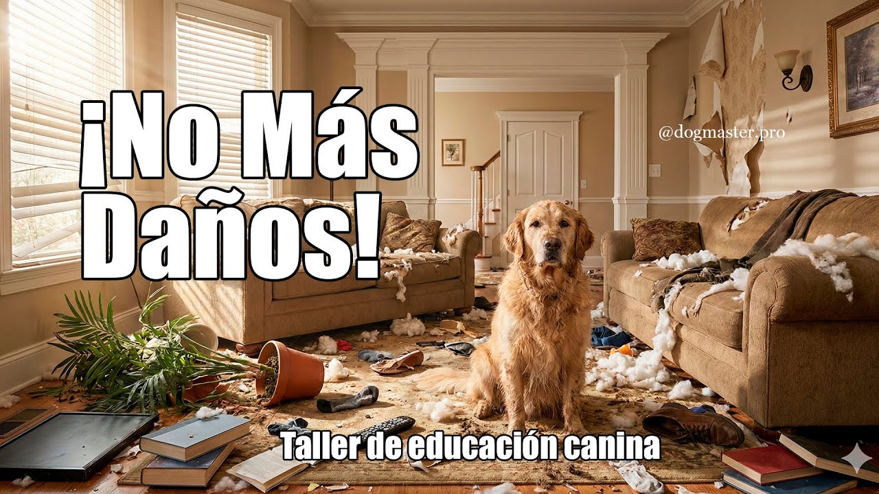 No más daños | Taller de educación canina