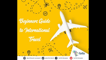 How to prepare for first international flight || Beginner