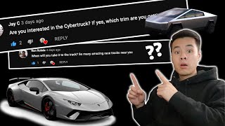 Tesla Cybertruck? Favorite Car over 100k? | Q&amp;A #4