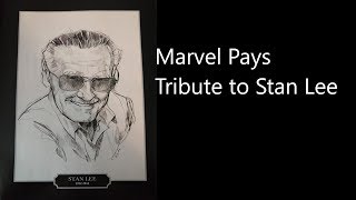 Marvel pays tribute to the late, great Stan Lee