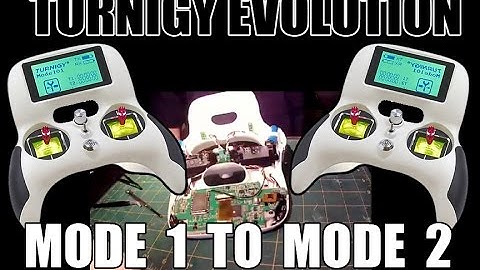 Turnigy Evolution MODE 1 to MODE 2 | The easy way