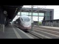 [HD] - Departure of the DB ICE3 from Limburg Süd station heading for Wiesbaden