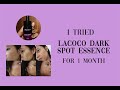 Review Lacoco Dark Spot Essence selama 1 bulan, cepet hilangin PIH