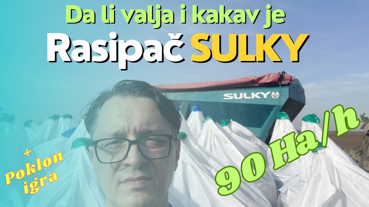 Каково качество разбрасывателя удобрений SULKY? ОБЗОР