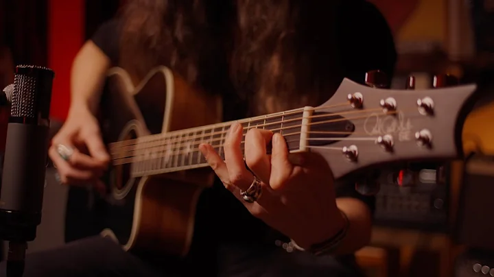 Dark Blues on PRS Acoustic Guitar...  "9 Lives" by...