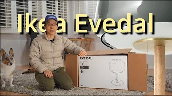 the unboxing experience of Ikea Evedal Lamp Is definitely as nice as the lamp itself  | vlog 16
