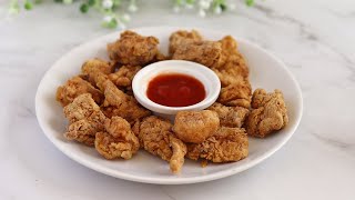 Chicken popcorn recipe | Crispy popcorn chicken recipe | The Cookbook