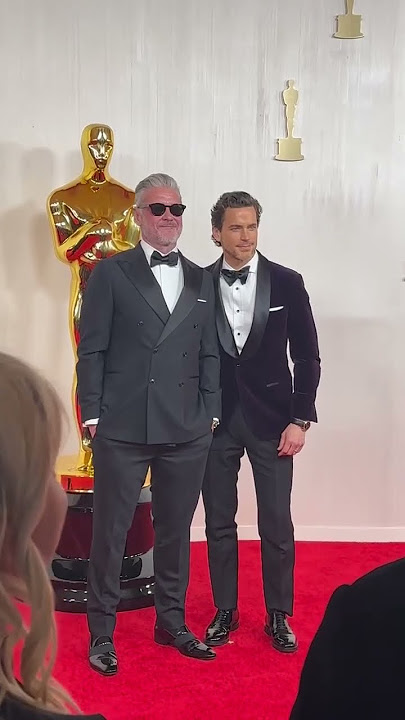 Matt Bomer and Simon Halls at Academy Award 2024