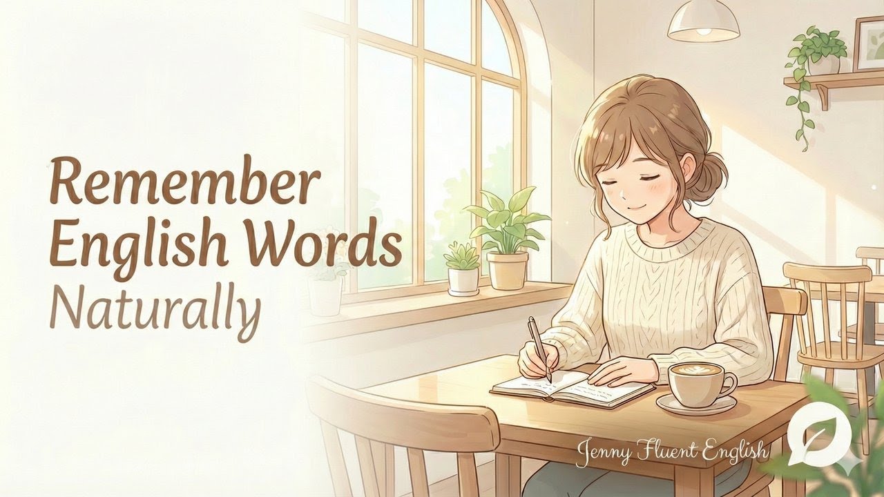 👉 Remember English Words Naturally  English Podcast for Real Learning ̣(A2–B1)