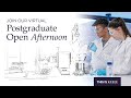 Virtual Postgraduate Open Afternoon