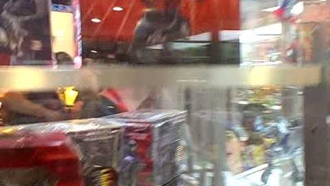 SDCC 2009 Hasbro Booth Transformers Exclusives 2