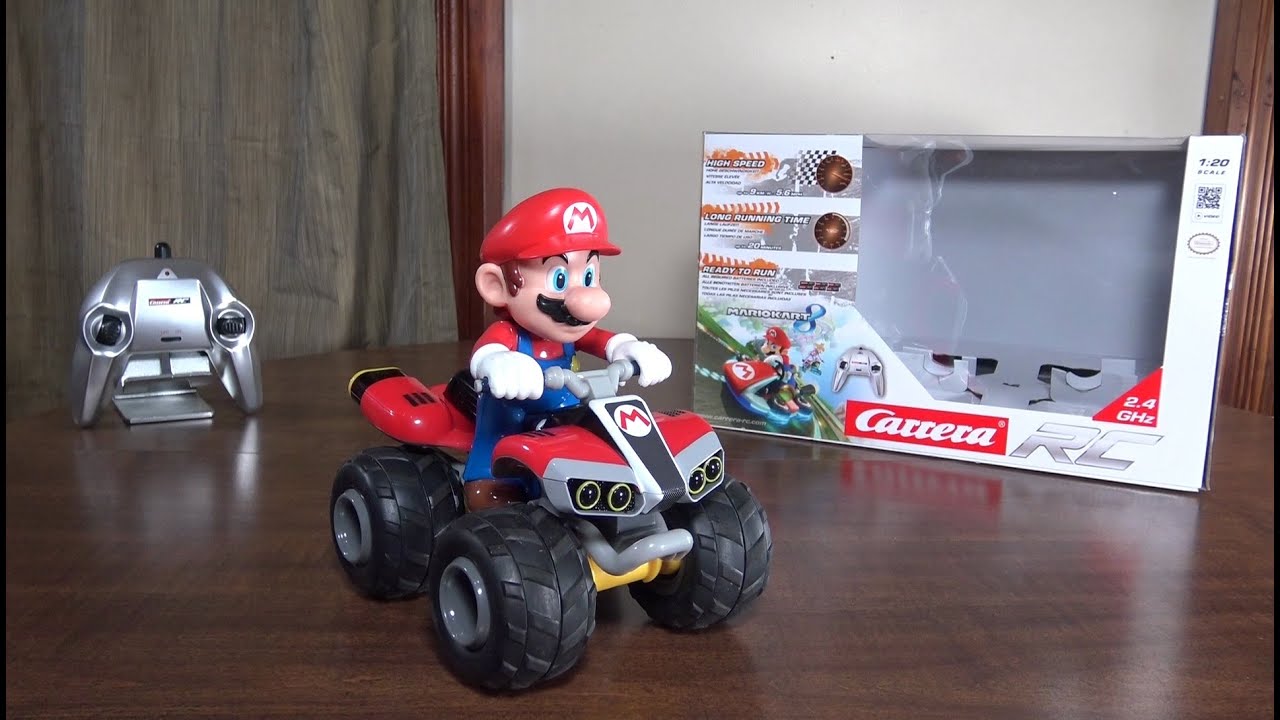 Carrera RC - Mario Kart 8 RC Mario - Review and Run 