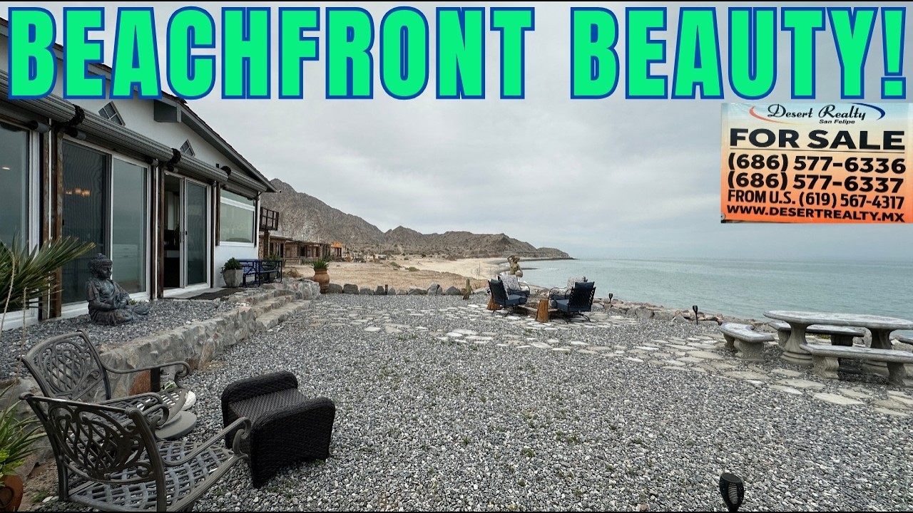 Почему этот дом на берегу моря в Мексике долго не задержится на рынке?