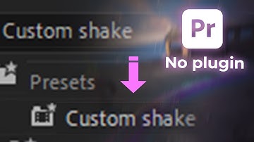 How to Make Custom Shake Effect in Premiere Pro | No Plugin or Preset | Bass shake | Montage