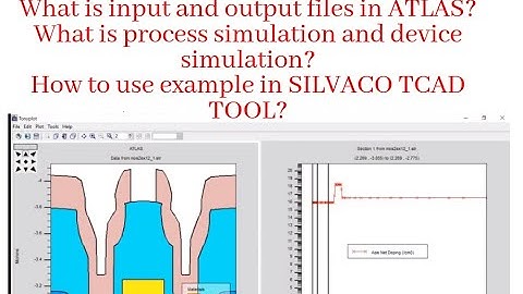 Silvaco TCAD ATLAS Tutorial 1, What is TCAD, Silvaco Deckbuild ? (BASIC INTRODUCTION)