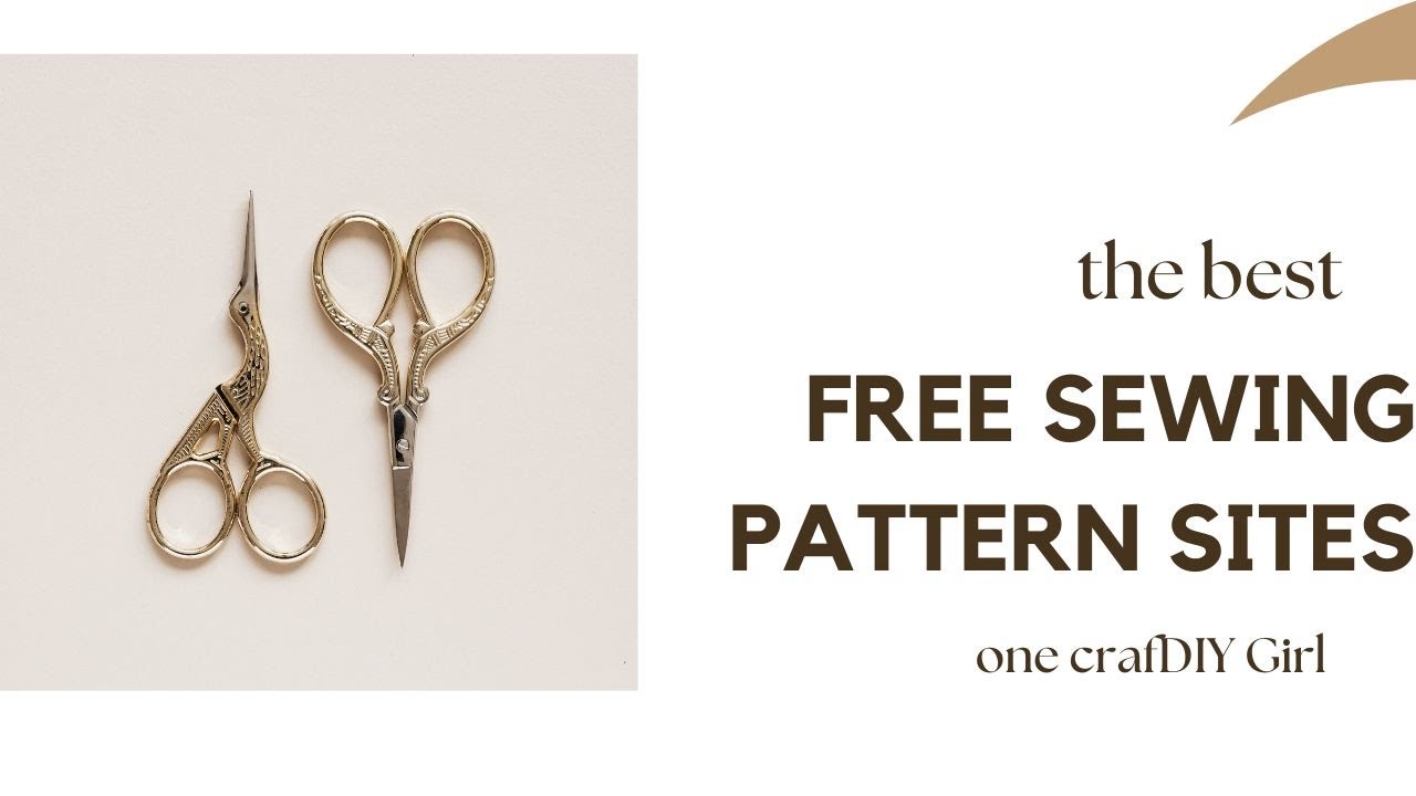 Where to find the best free, downloadable sewing patterns online (size inclusive & trendy)