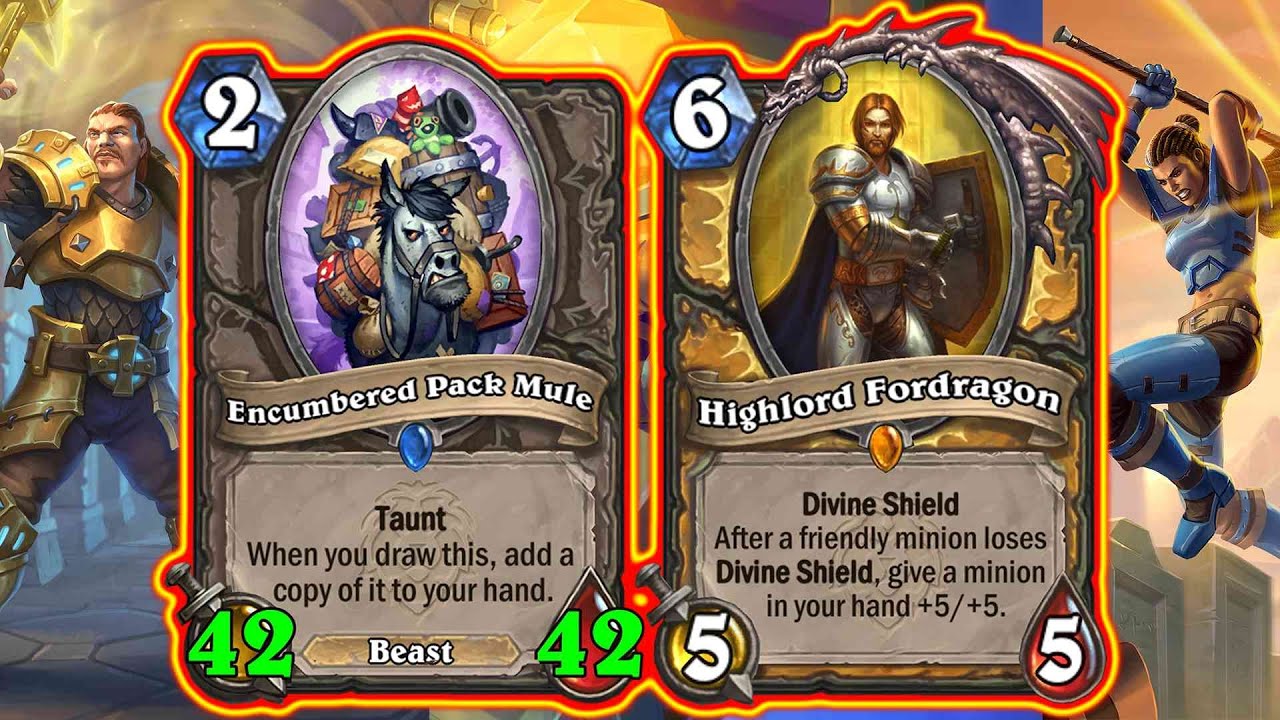 Best Deck After Warlock Nerfs! Handbuff Paladin Takes The Cake! United
