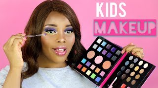 FULL FACE USING KIDS MAKEUP TUTORIAL | Tosin Ojo Stylist