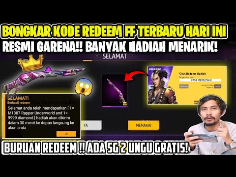 KODE REDEEM FREE FIRE TERBARU 17 FEBRUARI 2024 HARI INI