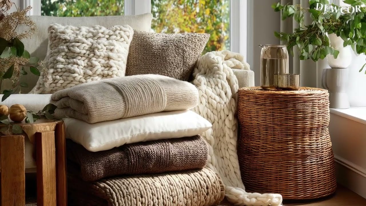 Transform Your Space Rustic Neutral Living Room with Warm Maximalist Touches