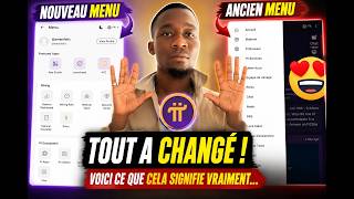 🚨 Pi Network a changé son MENU ! Voici ce que le Core Team ne vous dit pas…