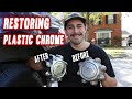 Restoring Plastic Chrome on Ford Rim Caps
