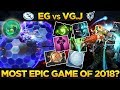 EG vs VG.J - ONE OF THE BEST GAMES EVER IN DOTA 2 HISTORY!