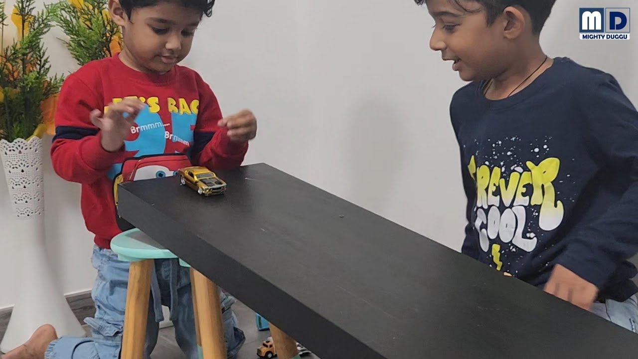 Sliding cars on a slide I Car play I Toy cars YouTube