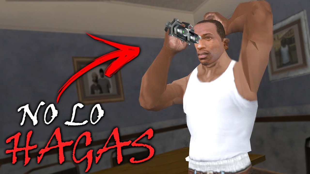 Nunca Uses las Gafas de Visión Nocturna a las 3:00 AM en GTA San Andreas