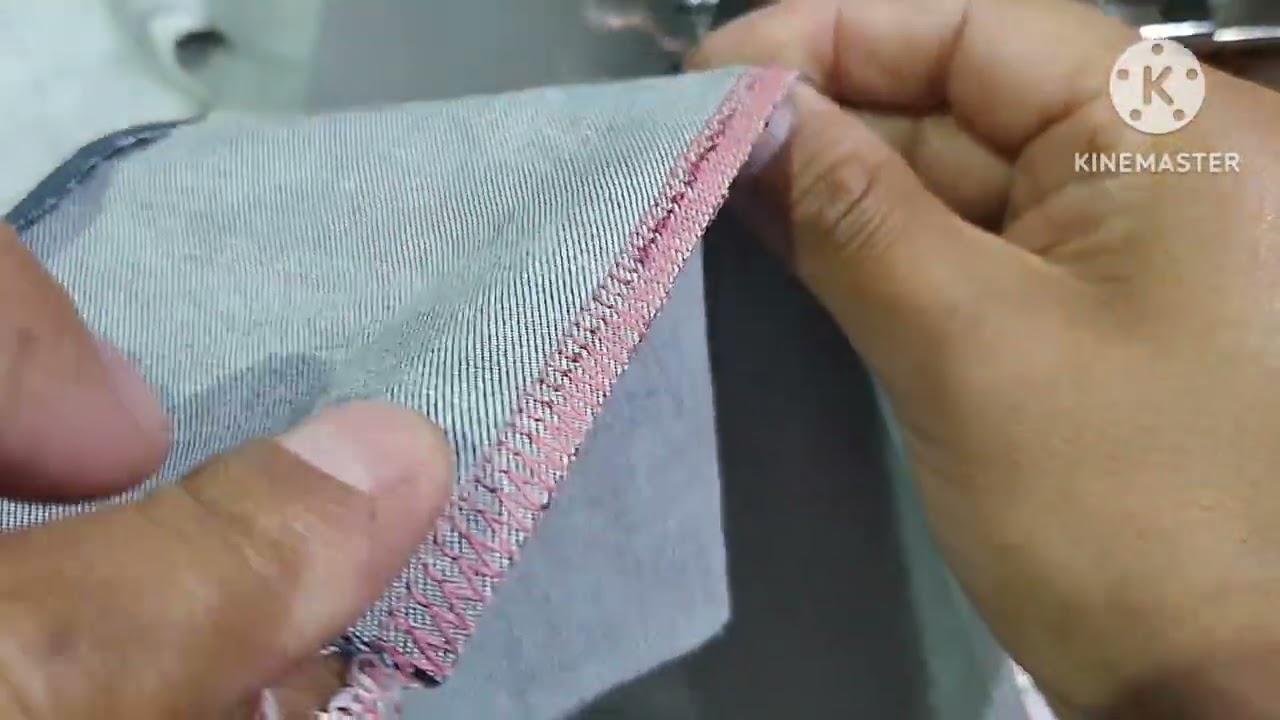 Ensamblado de máquina overlock Yamata FY747A-514M5-23/BK parte Final