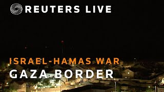 LIVE: View over Israel-Gaza border as seen from Israel