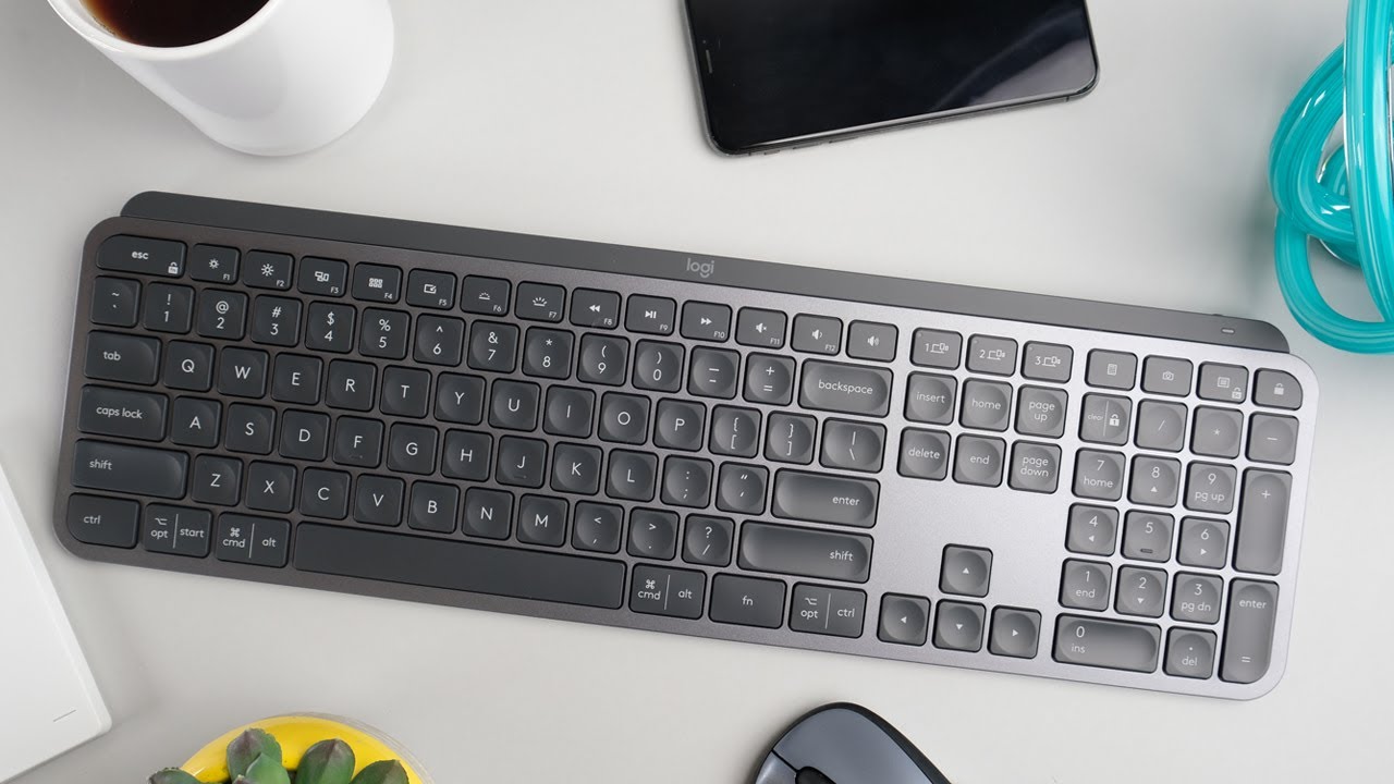 Clavier - Sans fil - Logitech - MX KEYS - Pour MAC - Rétroéclairé - Noir  sur marjanemall aux meilleurs prix au Maroc